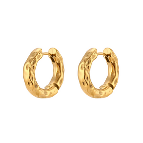 Brinco Argola Banhado a Ouro 18k