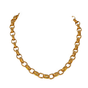 Colar Corrente Feminino Banhado a Ouro 18k